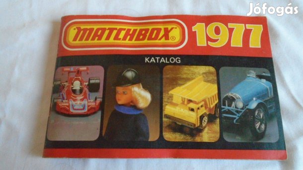 Matchbox 1977-es, színes Katalógus Gyűjtőknek!