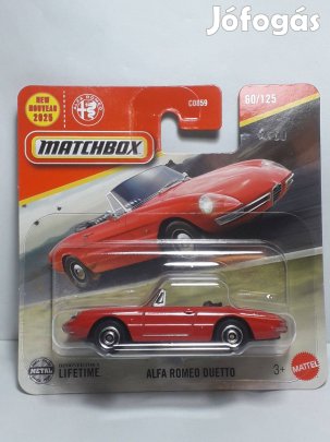 Matchbox Alfa Romeo Duetto 2025
