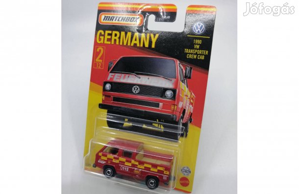 Matchbox Best of Germany 2/12 1990 Volkswagen Transporter