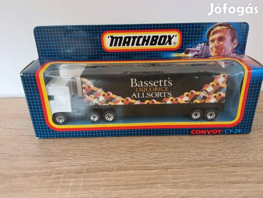 Matchbox Convoy CY24 Daf Box Car Bassetts Licorice