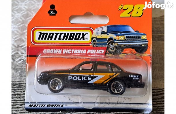 Matchbox Crown Victoria Police Car