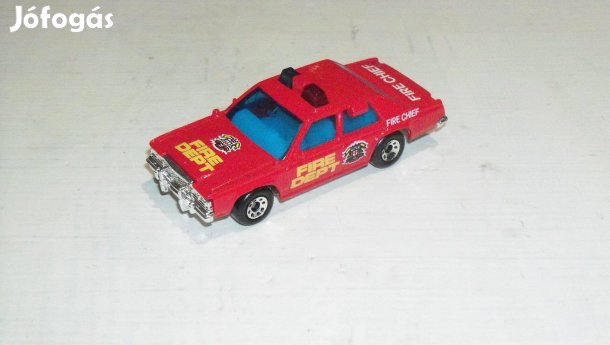 Matchbox Ford LTD tűzoltó ( Ritka 5-ős szettből) )