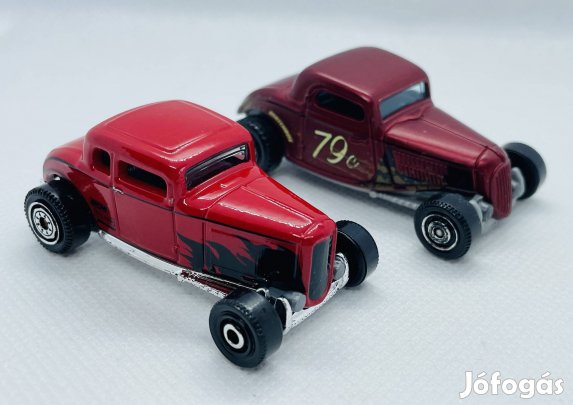 Matchbox Hot Rod Ford Coupe Set, (2 db)