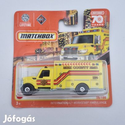 Matchbox International Workstar Ambulance