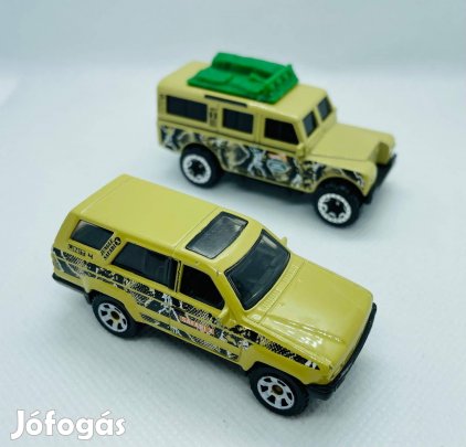 Matchbox Jungle Safari X Unit 3 & Unit 4, (2 db)