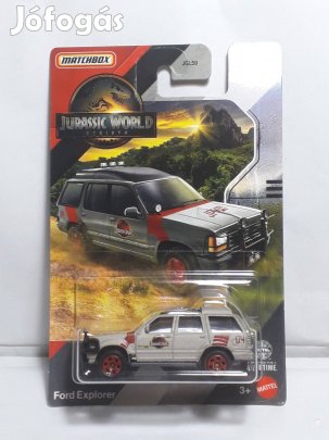 Matchbox Jurassic World Rebirth Ford Explorer 2024
