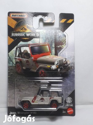 Matchbox Jurassic World Rebirth Jeep Wrangler (#18) 2024