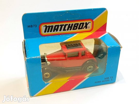 Matchbox MB73 Ford Model A piros