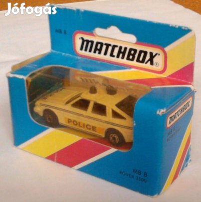 Matchbox MB8 Rover 3500 rendőrautó 1:64