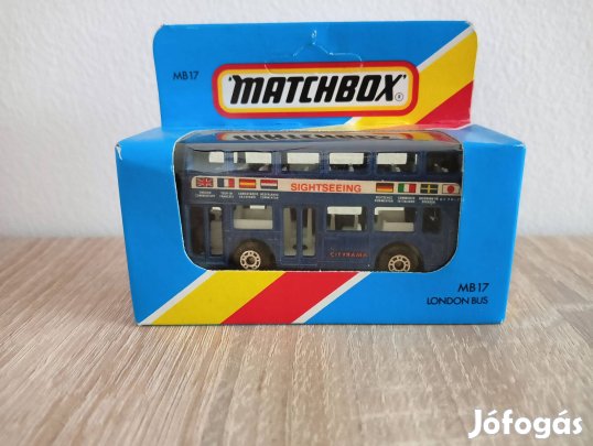 Matchbox MB-17 London Bus London Model Diecast Sightseeing