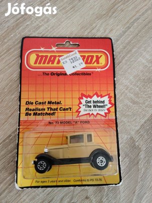 Matchbox MB 73 Ford Model A Coupe cream brown