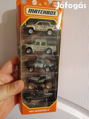Matchbox Mbx Adventure II. 5 darabos szett új állapot