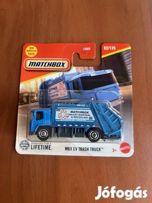 Matchbox Mbx EV Trash Truck kukásautó Új