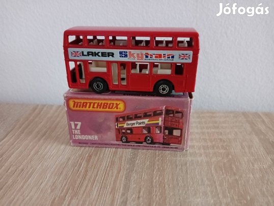 Matchbox No 17 Londoner Bus Laker