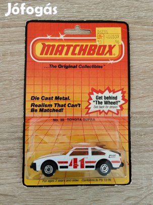 Matchbox No. 39 White Toyota Supra #41