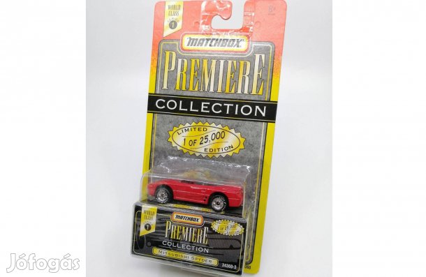 Matchbox Premiere Collection Series 1 Mitsubishi Spyder piros