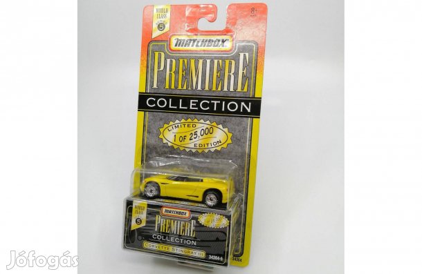 Matchbox Premiere Collection Series 5 Corvette Stingeray III sárga