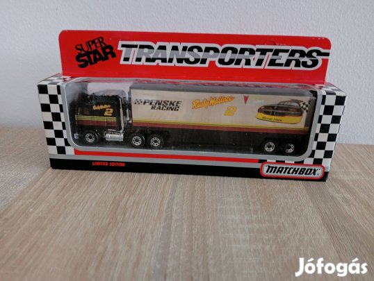 Matchbox Super Star Transporters Rusty Wallace Penske Racing BW