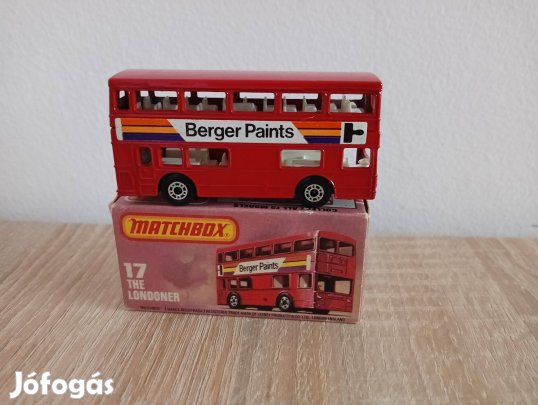 Matchbox Superfast 17, The Londoner - Berger paints