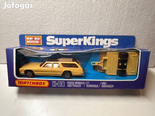 Matchbox Superkings Dodge Monaco trailer