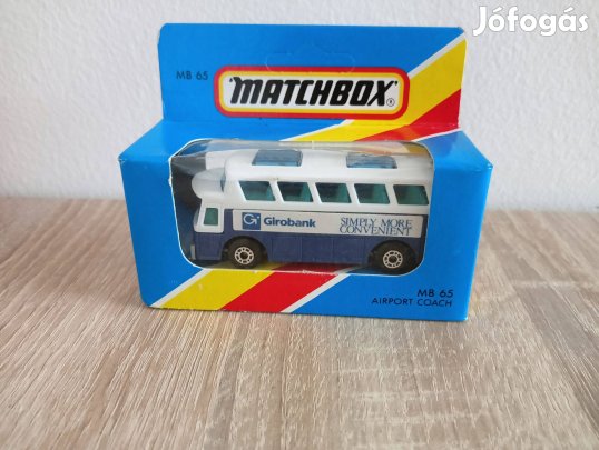 Matchbox #65 Airport Bus, Girobank
