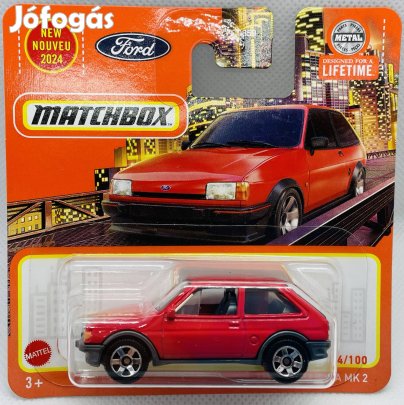 Matchbox '83 Ford Fiesta MK 2, Red