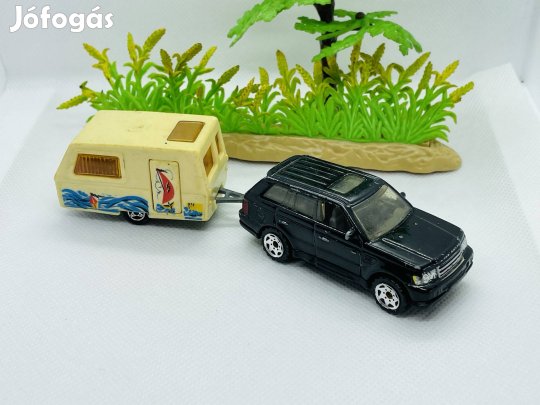 Matchbox - Majorette Range Rover Camper Set, (2 db)
