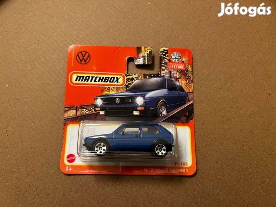 Matchbox - Volkswagen Golf MK1 - kék