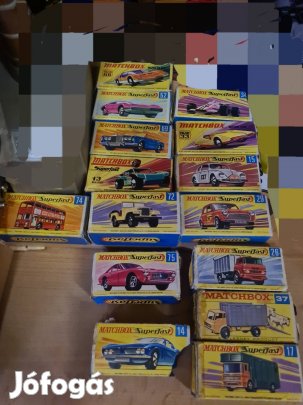 Matchbox retro kisautók