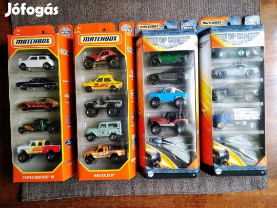 Matchbox szett Bontatlan Szettek TOP Gun Maverick TOP Gun