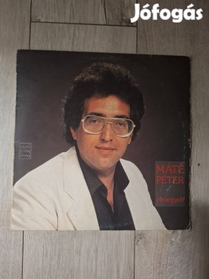 Máté Péter Elmegyek bakelit lemez 