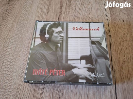 Máté Péter Vallomások 5 CD Reader's Digest CD lemez!