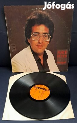 Máté Péter : Elmegyek című bakelit lemeze.