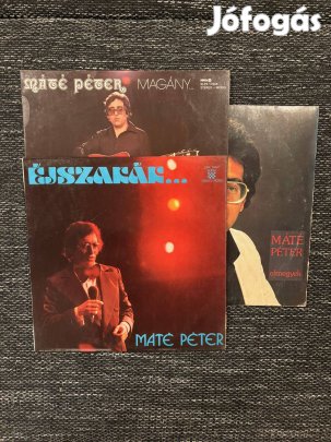 Máté Péter bakelit lemezek