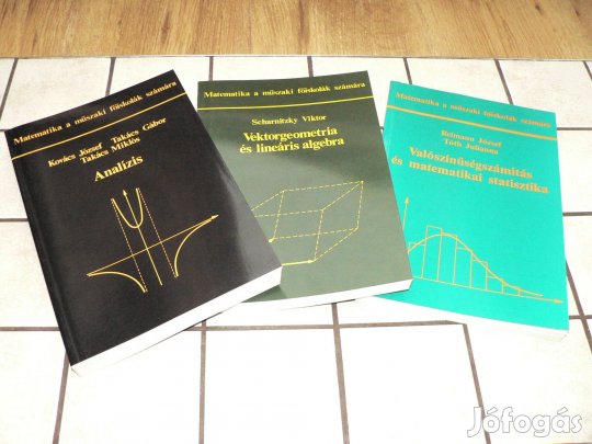 Matematika a műszaki főiskolák számára + Példatár + DVD sorozat