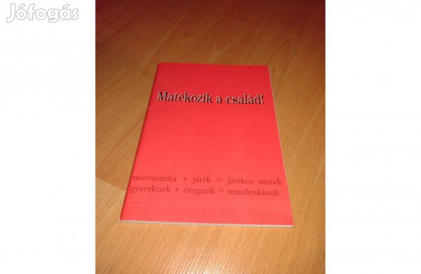 Matematika fejlesztő füzet Matekozik a család!