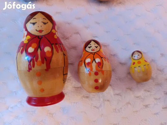 Matjoska babák egyben eladó