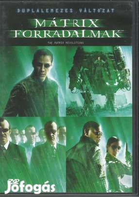 Mátrix Forradalmak DVD