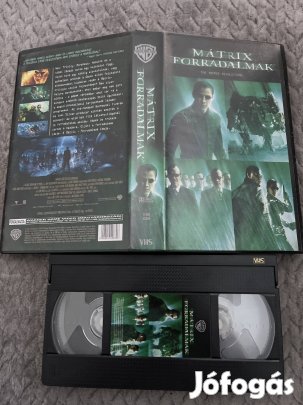 Mátrix forradalmak vhs kistok scifi