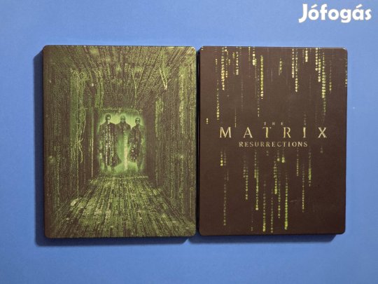 Mátrix mind a 4rész (fémdoboz) blu-ray