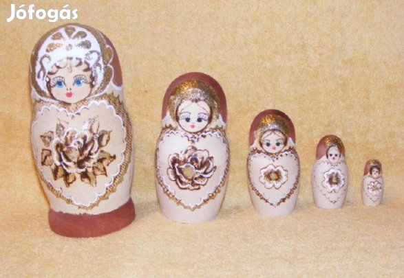 Matrjoska baba 5 db