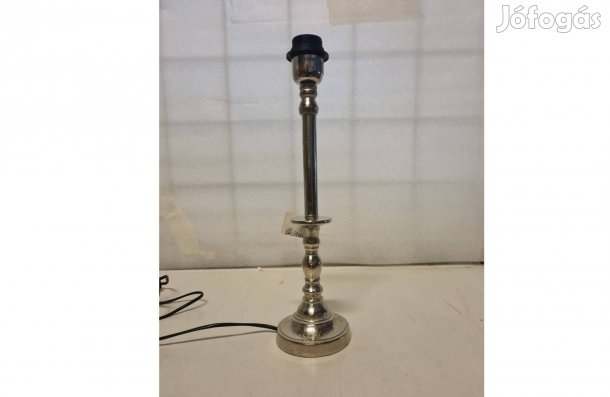 Matt ezüst színű asztali lámpatest 36 cm , Light & Living