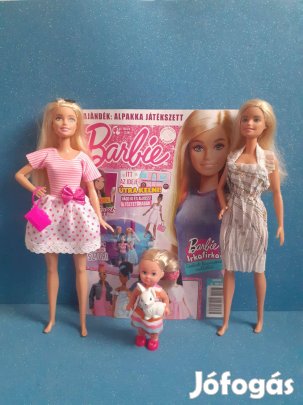 Mattel / Sinba Barbie babák + Barbiee magazin
