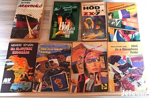 Mattyasovszky Jenő: Hód sorozat könyvek