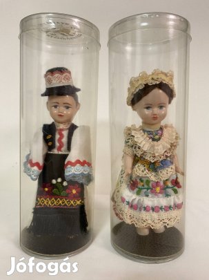 Matyó babapár hengerben eredeti