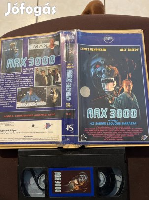 Max 3000 vhs nagytok scifi.  