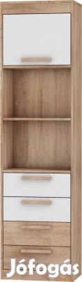 Max-967 tölgy könyvespolc