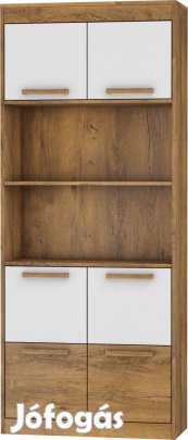 Max-977 tölgy könyvespolc