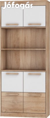 Max-978 tölgy könyvespolc