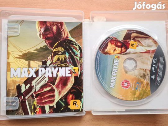 Max Payne 3 Playstation 3 (PS3) jó állapot